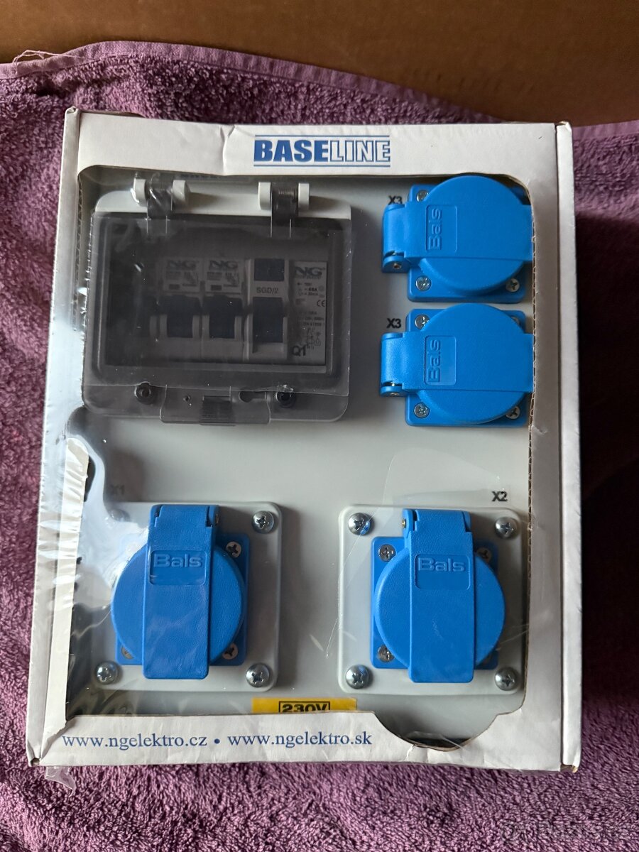 Stavební rozvaděč 230V - 2