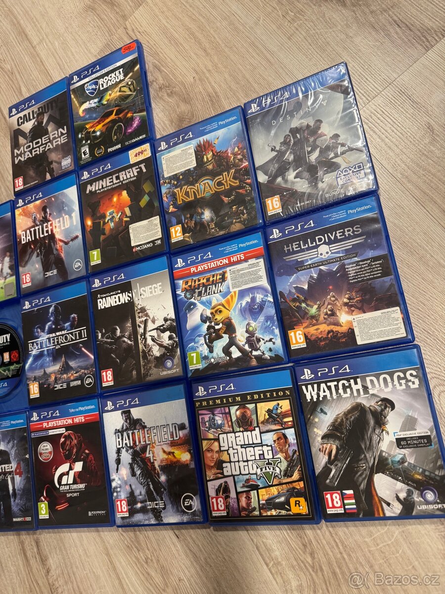 Hry na ps4 a ps5 - 2