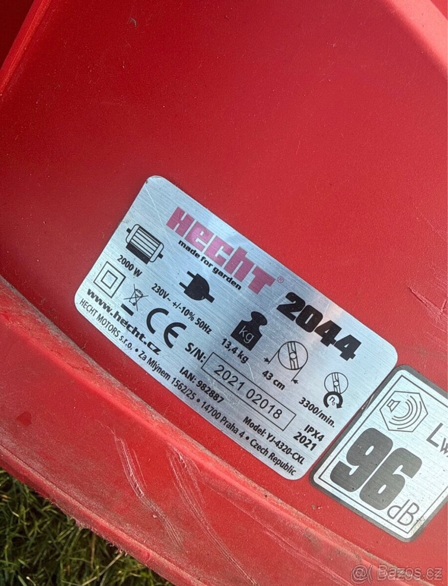 Elektrická sekačka Hecht - 2