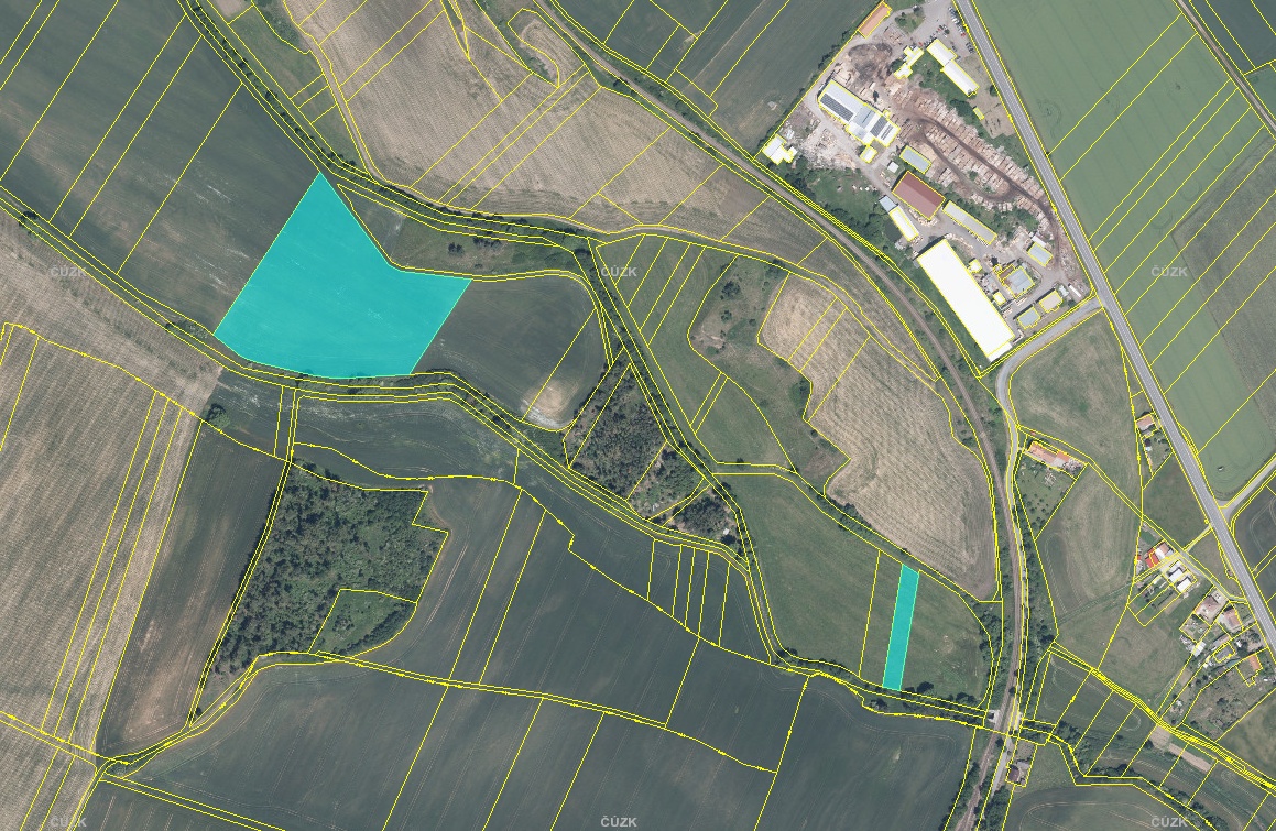 Prodej polí nedaleko rakouských hranic – 4,9 ha - 2