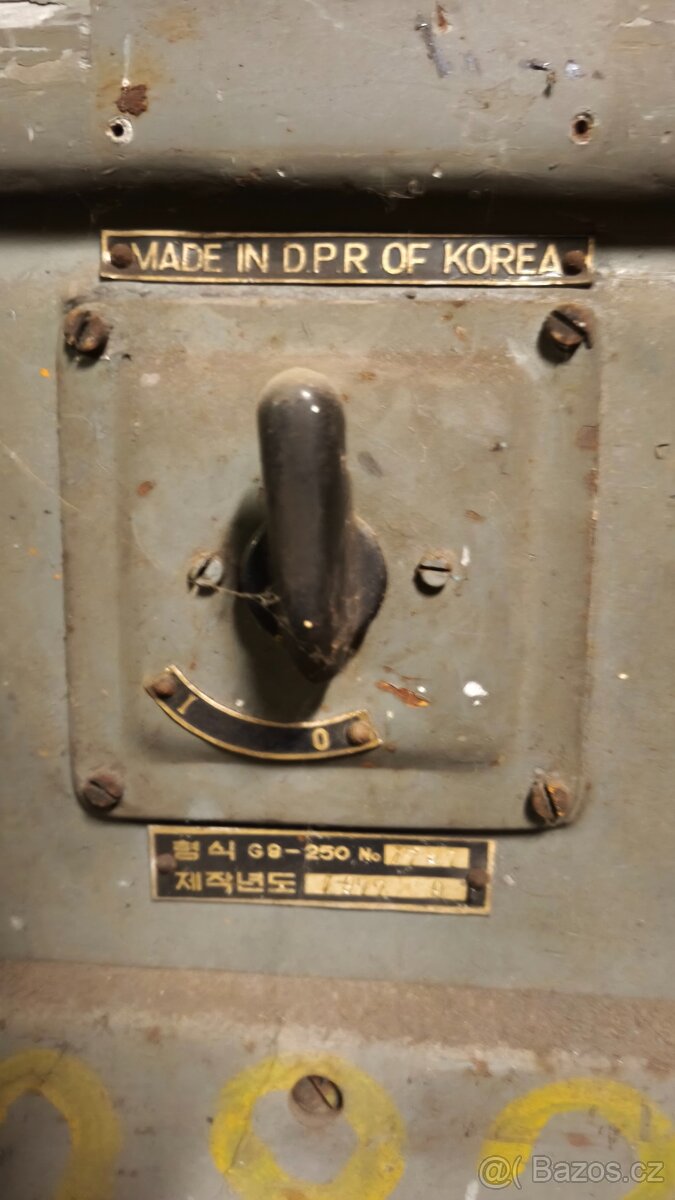 Stojanova dvoukotouční bruska - 2