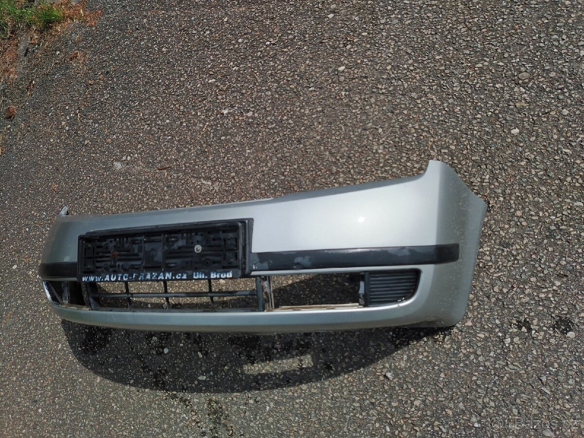 Přední nárazník Škoda Fabia 1 - stříbrný - 2