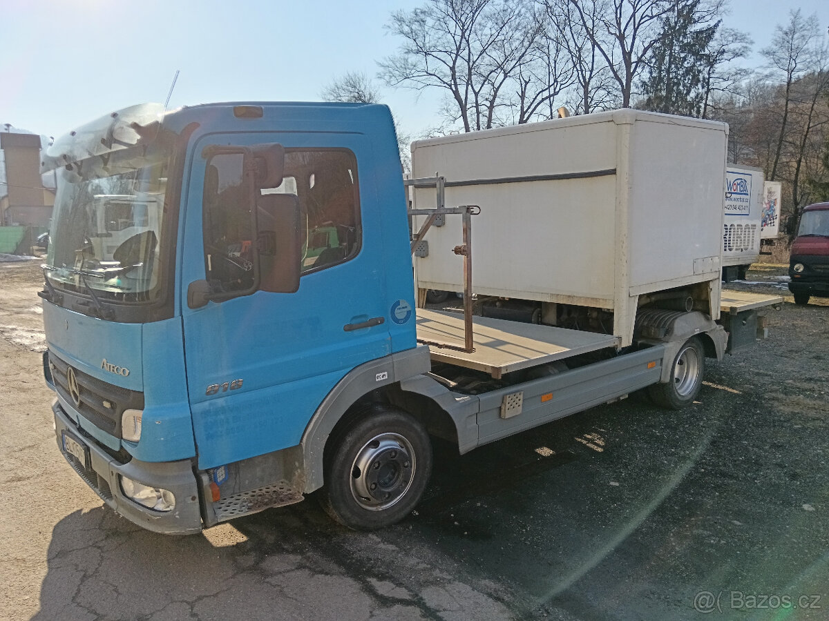 Mercedes Benz Atego 818 Fekál Toi Toi - 2