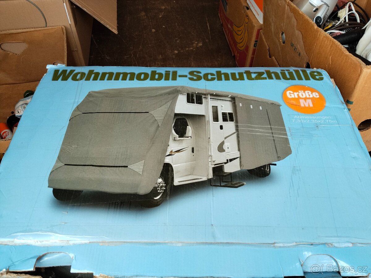 Kryt a Ochranná plachta na obytný vůz - až 7,3m - 2