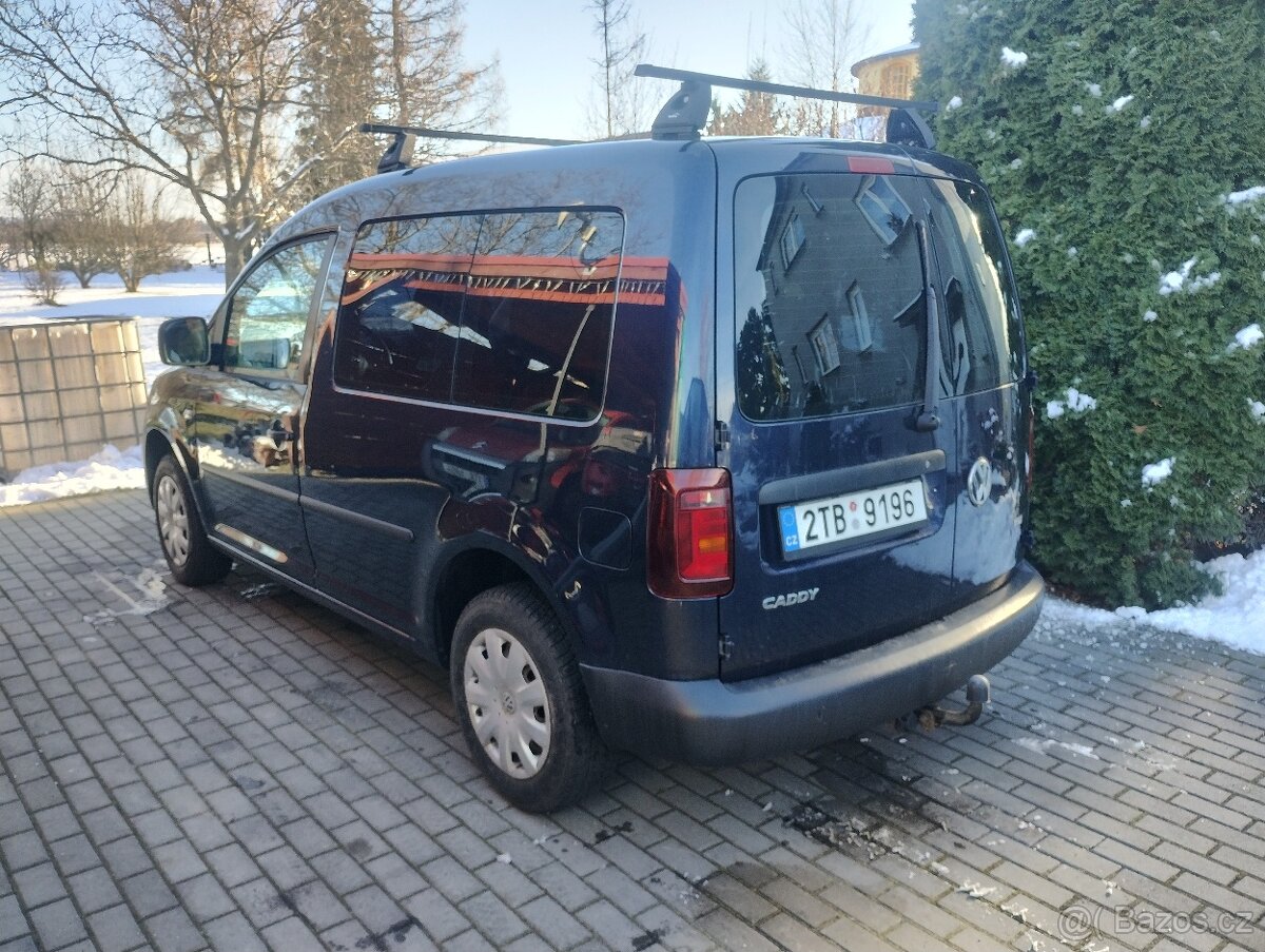 Volkswagen Caddy 1.6 TDI 75kw tažné zařízení - 2