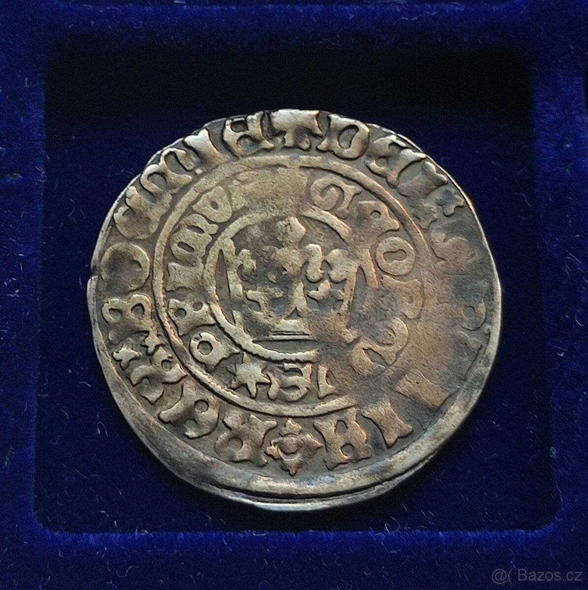 Jiří z Poděbrad - Pražský groš, VZÁCNÉ - 2