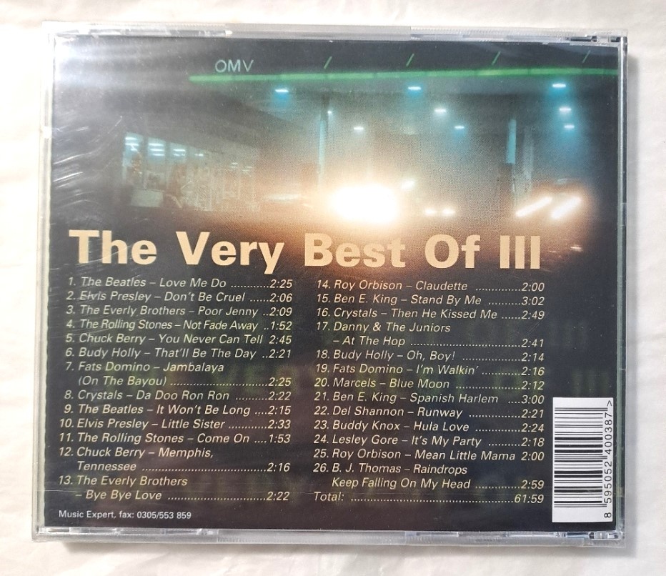 CD The Very Best Of III – OMV edice – zapečetěné – 26 hitů - 2