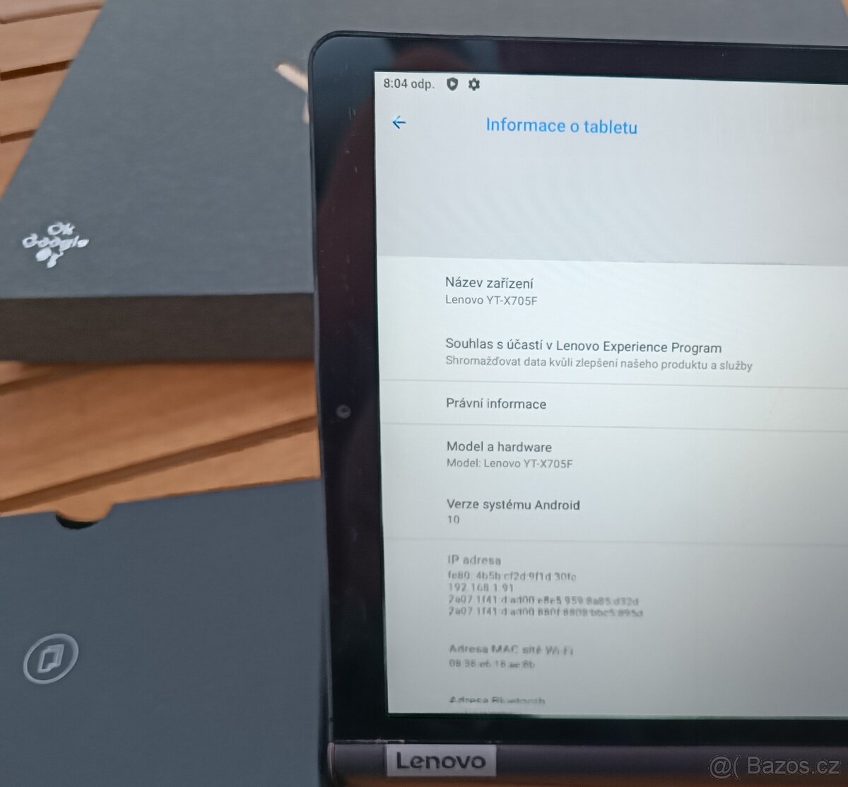 Tablet Lenovo Yoga YT-X705F, 4GB RAM, 64GB, Wifi, krabice - 2