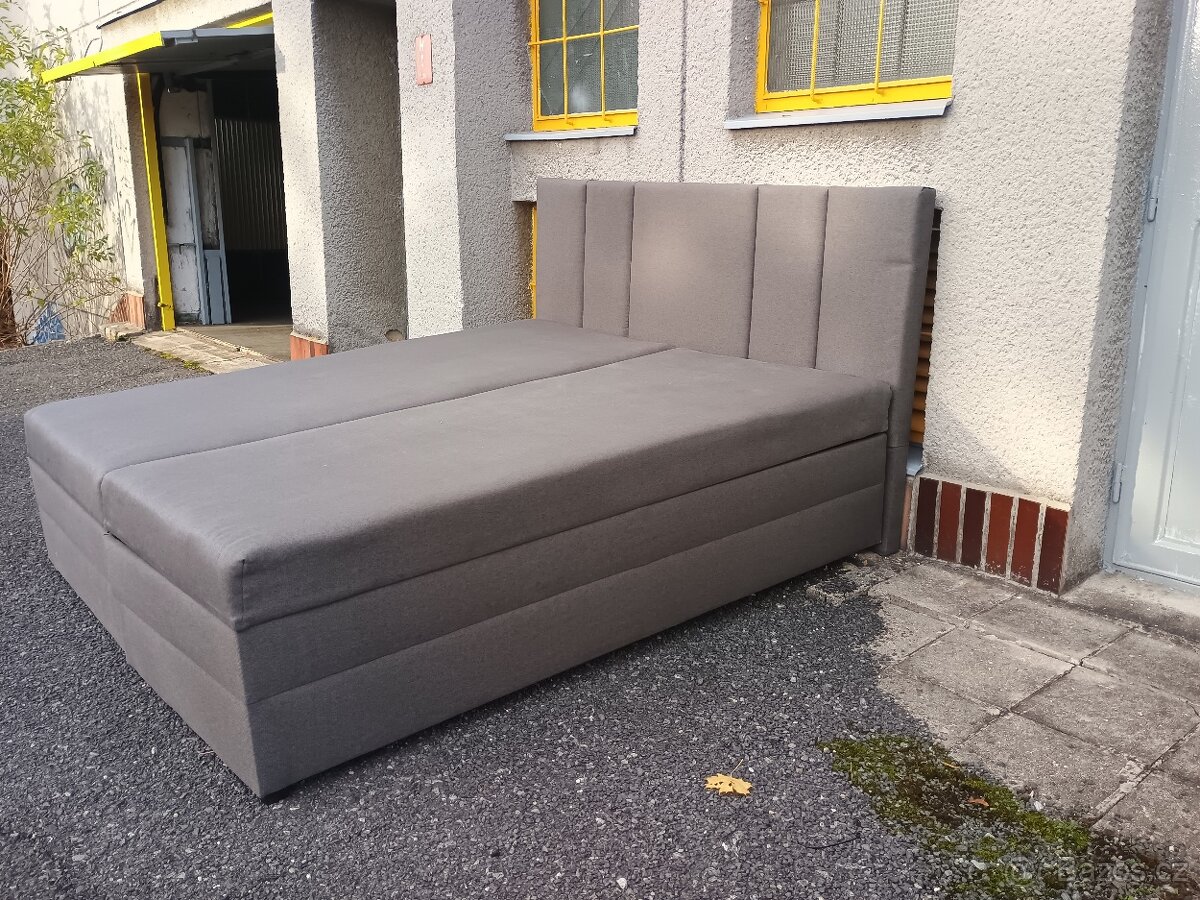 Manželská postel 200x180 s úložným prostorem - 2