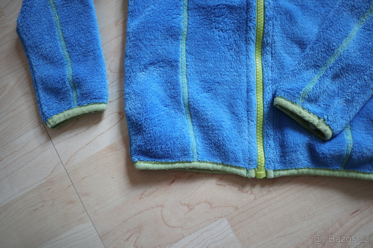 Chlapecká mikina vel. 110/116 - světle modrá - 2