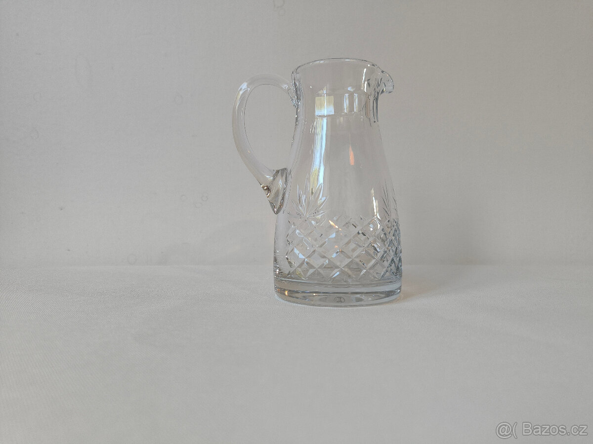 Džbán průhledný brušený - 2