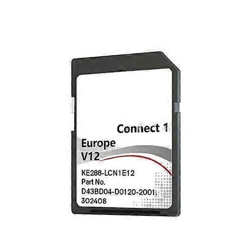 MAPA Nissan Connect 1 v12 2026 + radary - 2