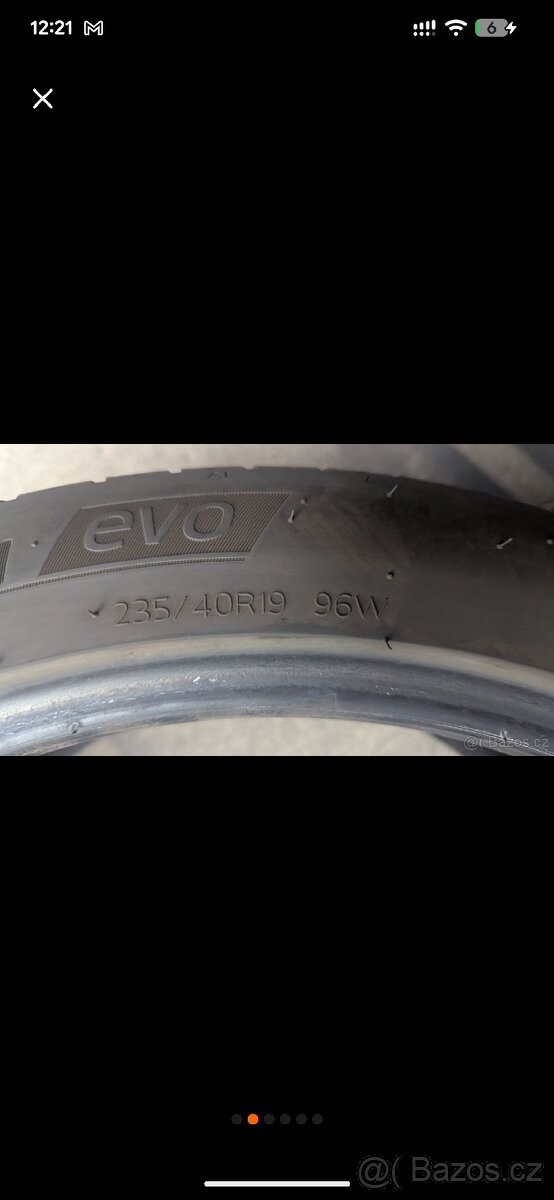 235/40 R19 96W Hankook iON evo - 2