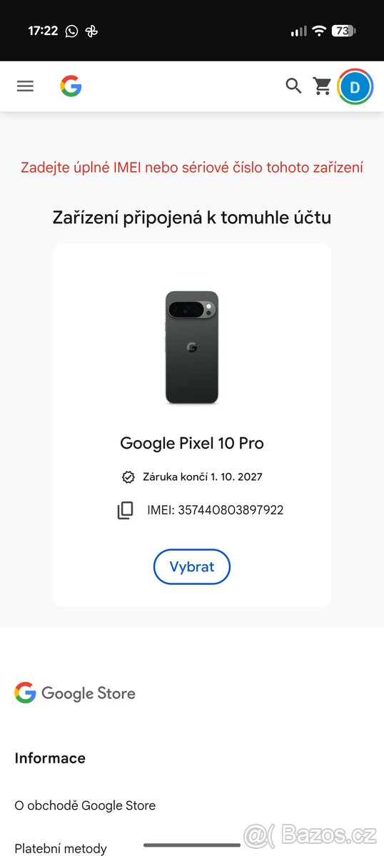 Google Pixel 10 pro 256Gb - 2