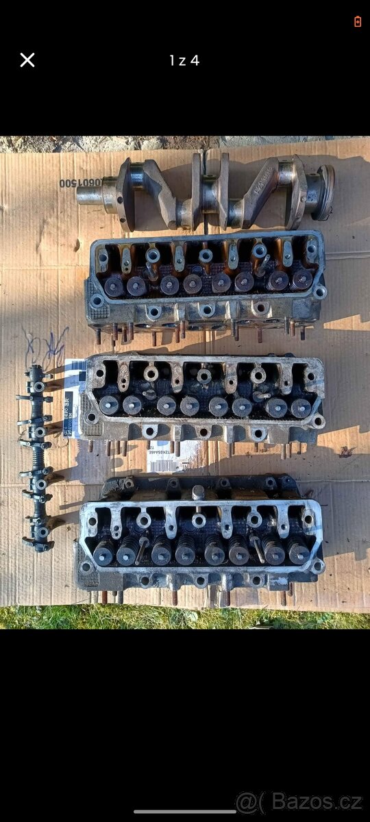 Hlava motoru Felicie - 2