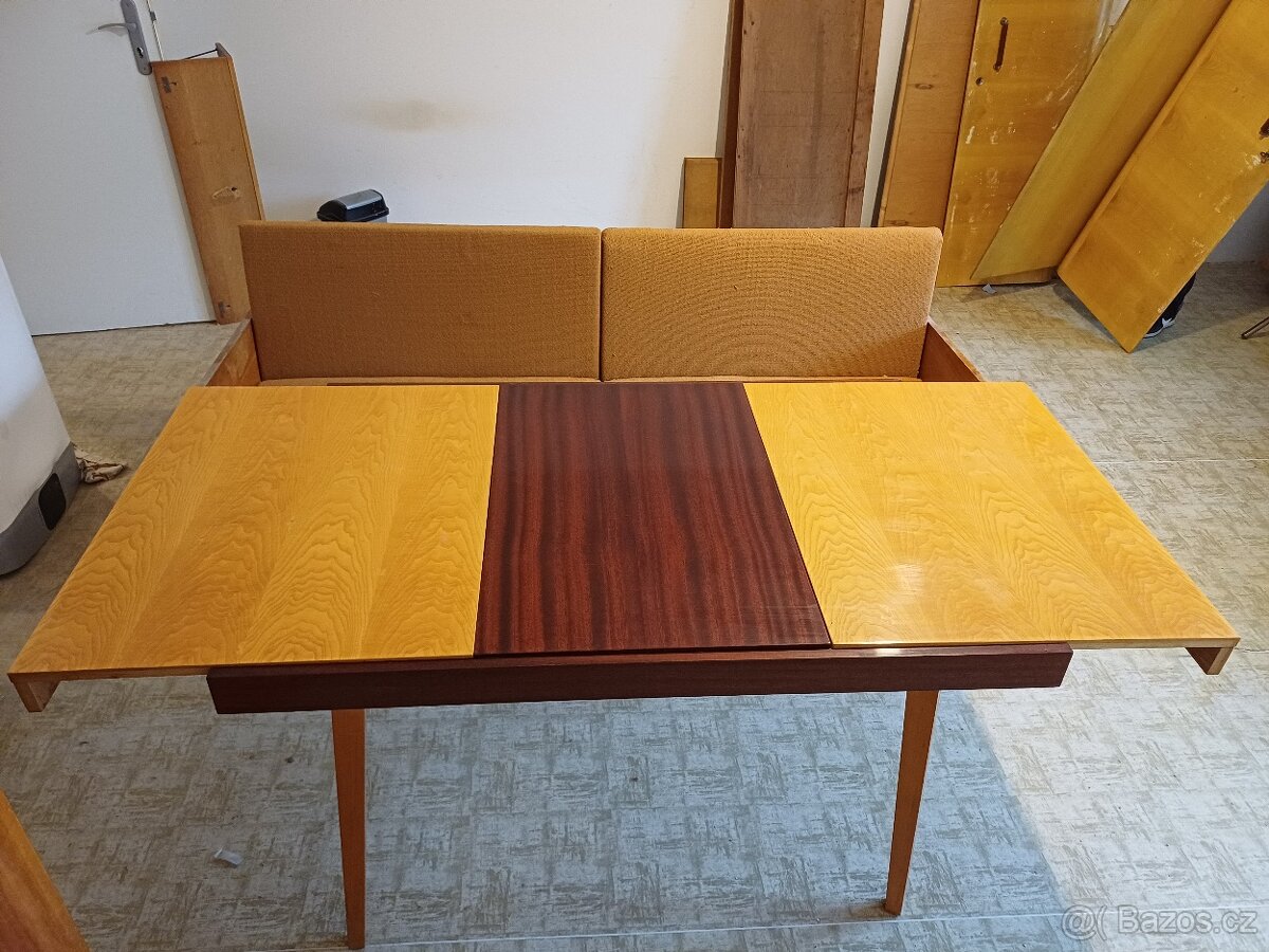 stůl Jitona rozkládací 70. léta - 2
