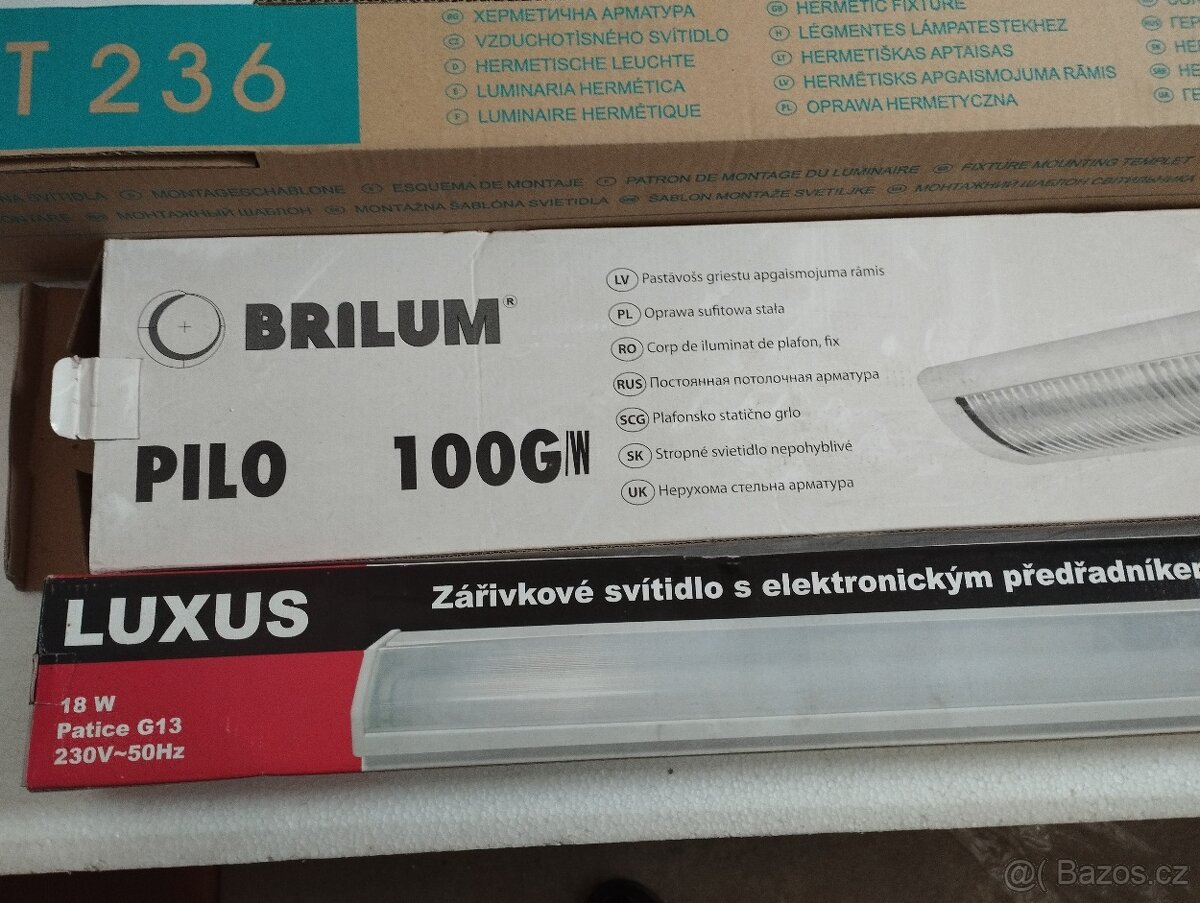 Zářivková tělesa a kryty - 2