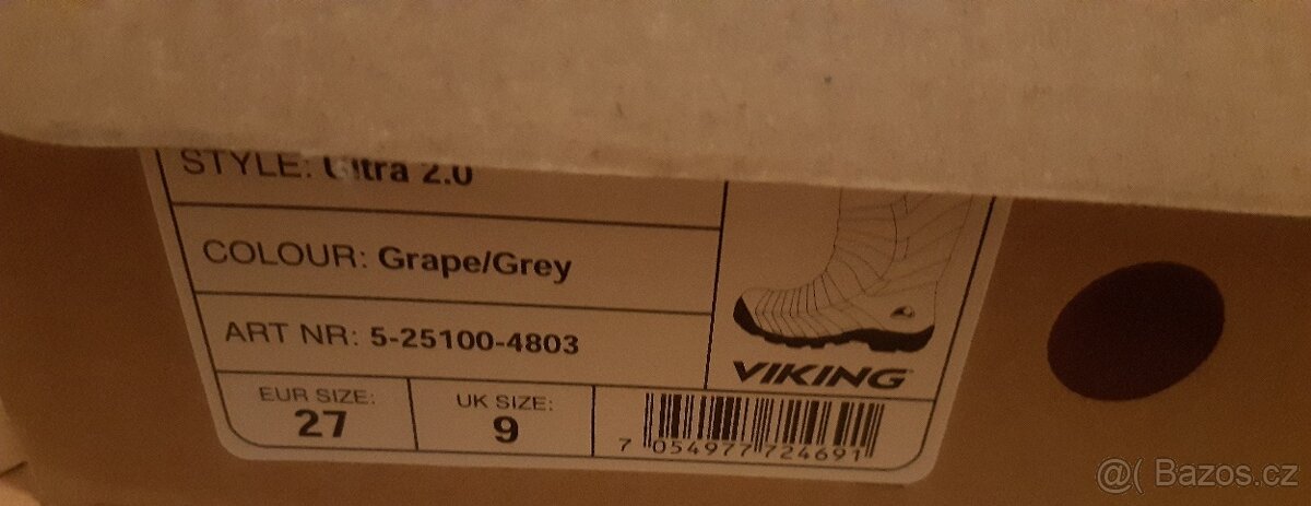 Obuv zimní Viking vel.27 - 2