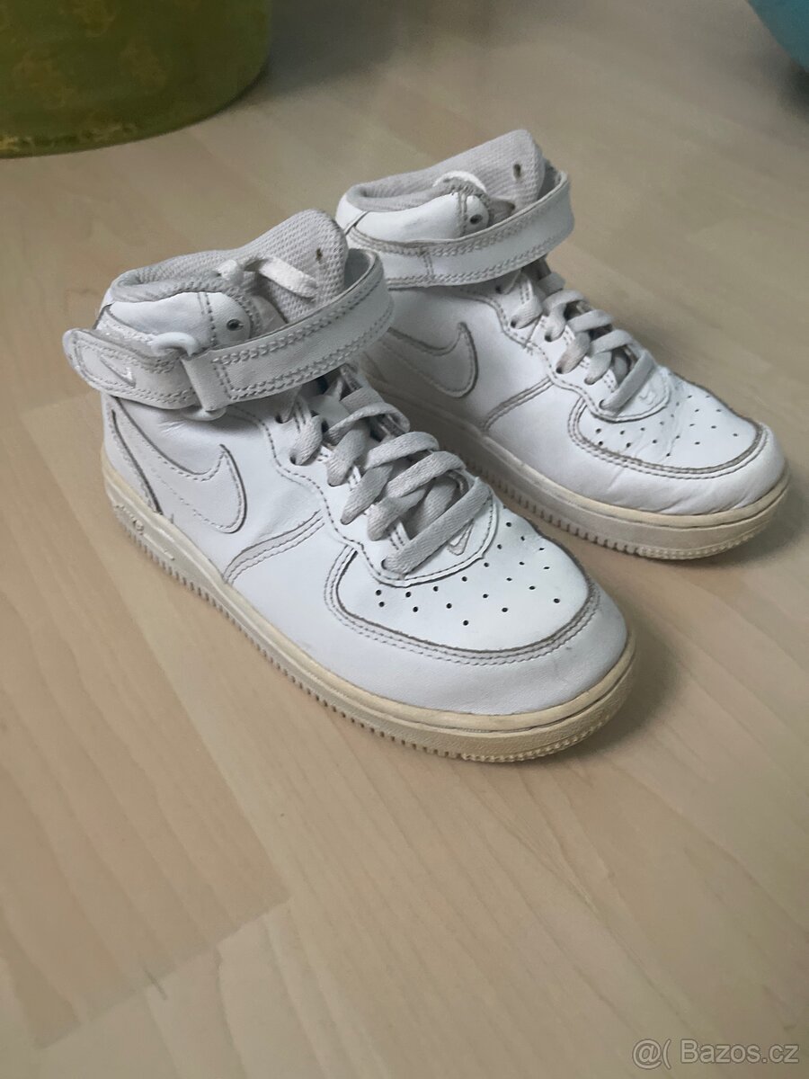 Nike boty kotníčkové kožené - 2