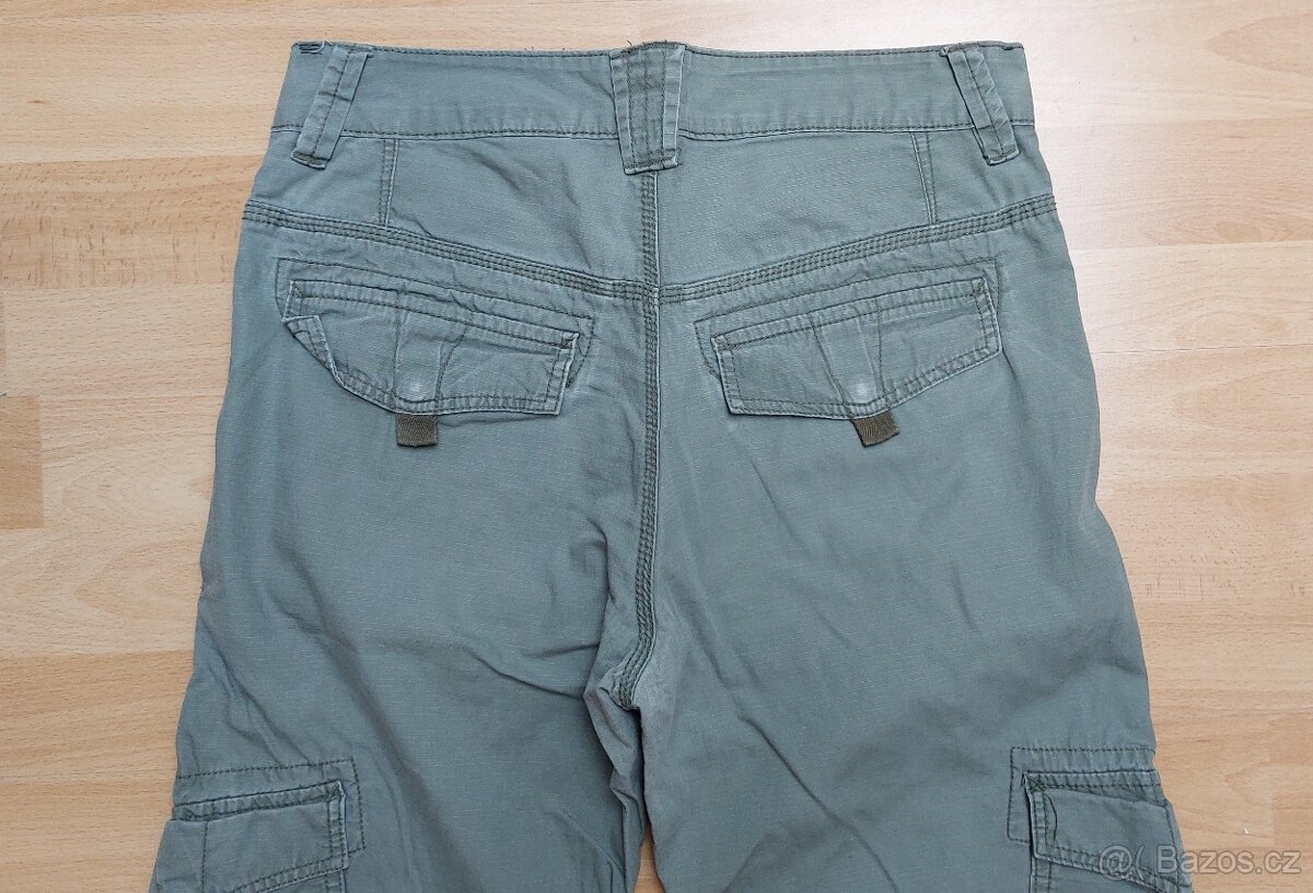 Kalhoty na tábor kapsáče plátěné - 2