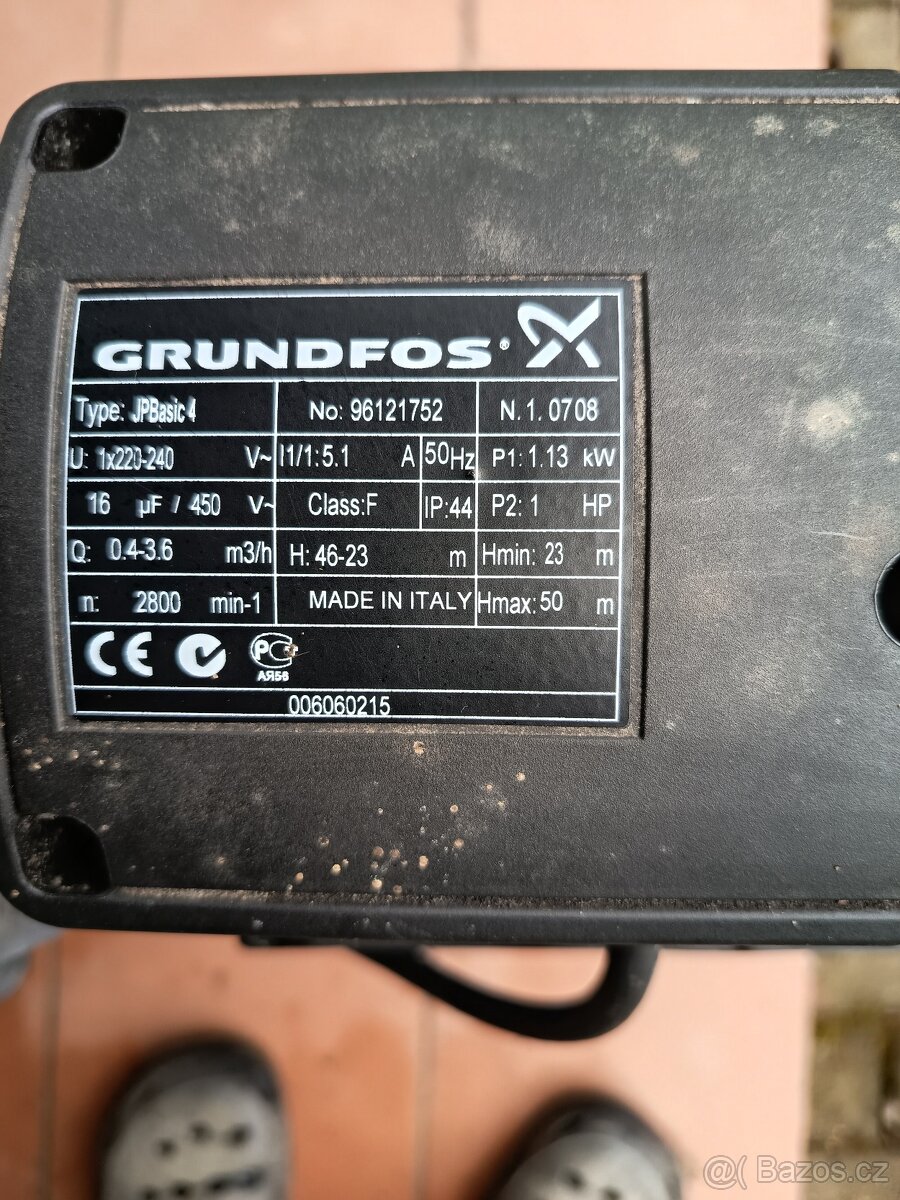 Domácí vodárna Grundfos 20l - 2