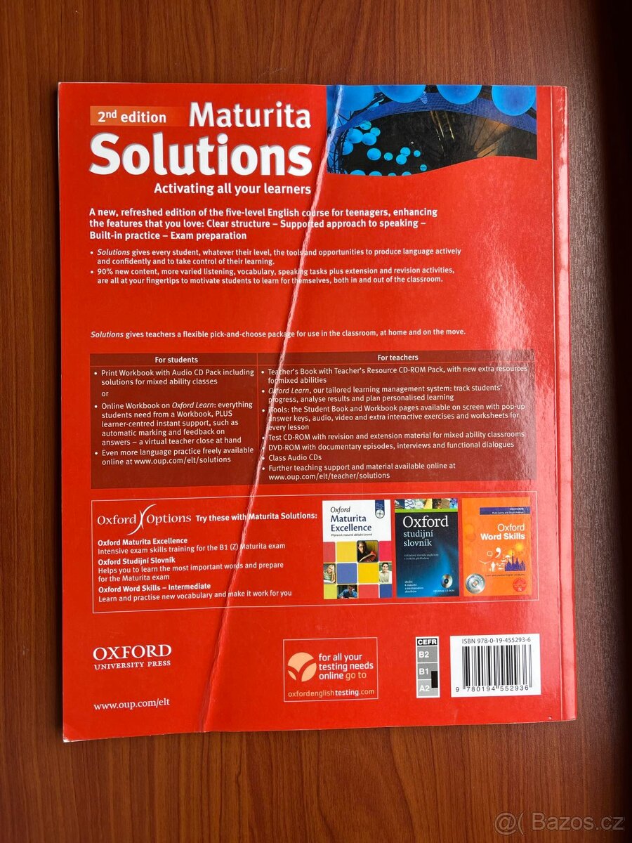 Maturita Solutions - Pre-Intermediate Students Book - nová - 2
