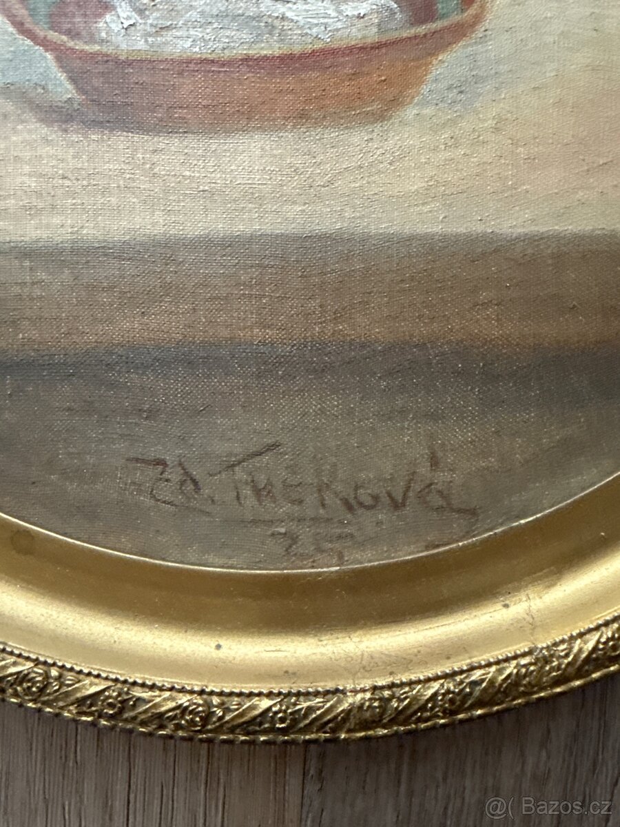 Obraz dítě u stolu - 2