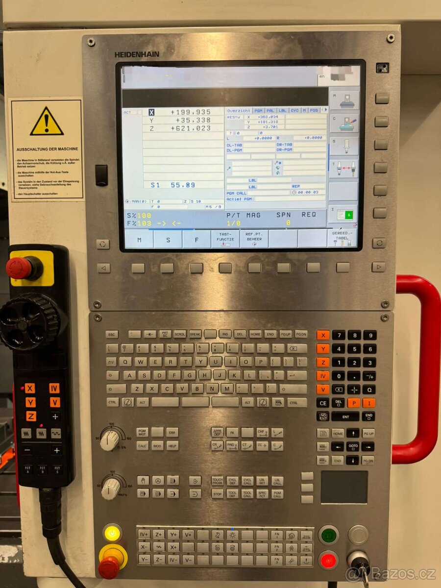 3osé CNC obráběcí centrum Kovosvit MAS MCV 1016 Quick, 2014 - 2
