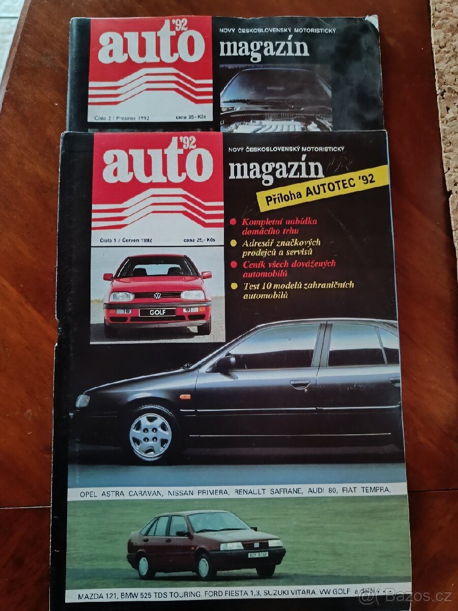 Prodám svazky časopisů auto super stav - 2
