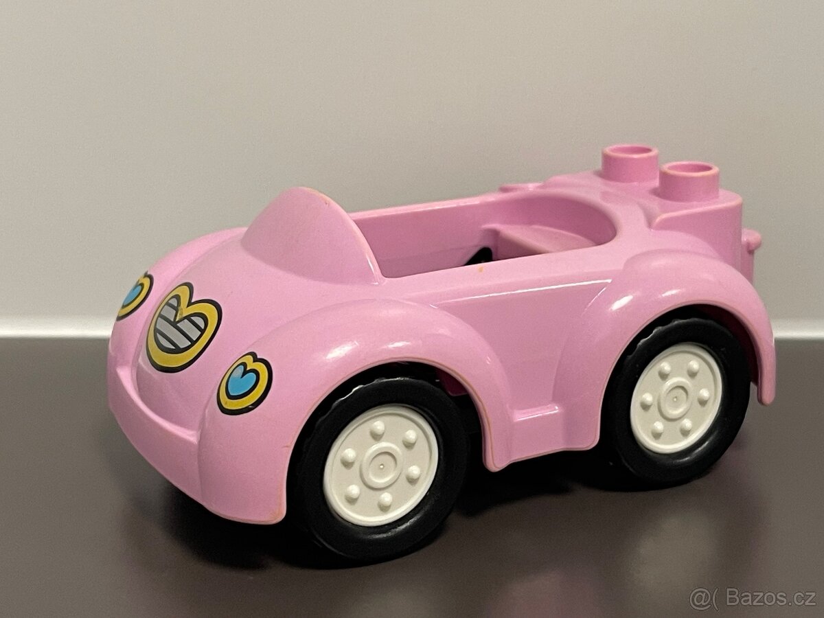 Lego Duplo růžové auto - 2
