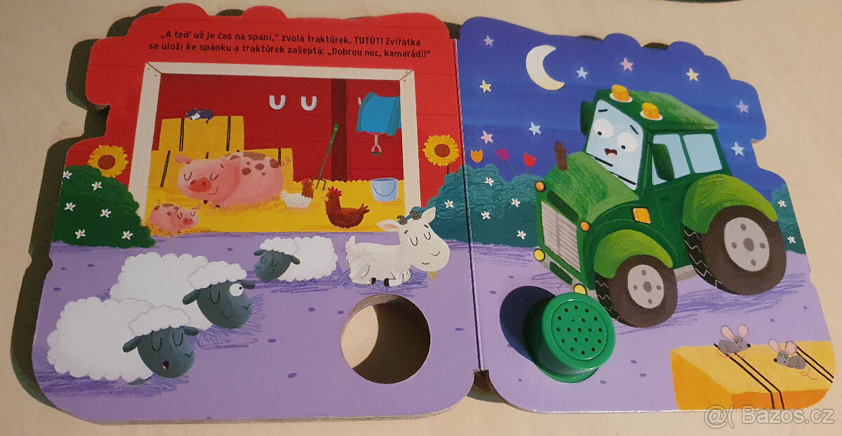 Pilný traktor - zvuková knížka pro děti - 2