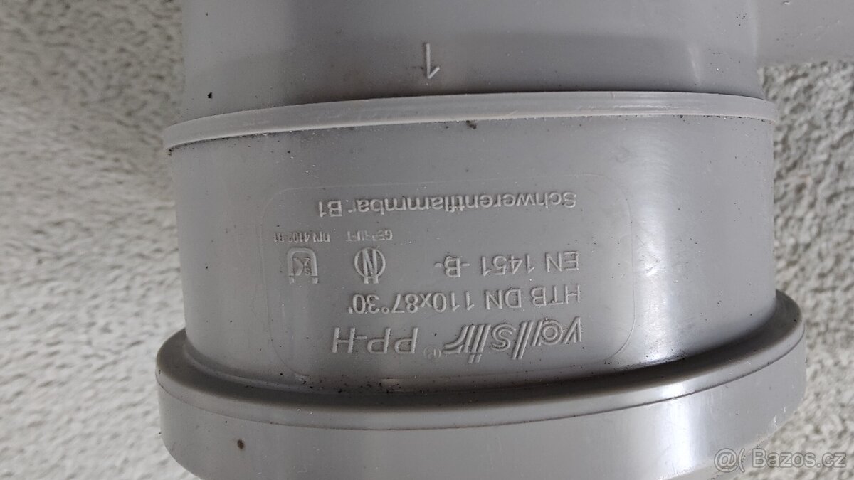 Koleno HTB DN 110 úhel 87 ° - 2