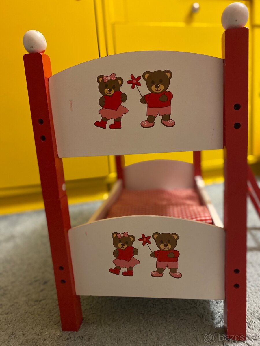 Jako nova 2patrova postýlka pro panenky - 2