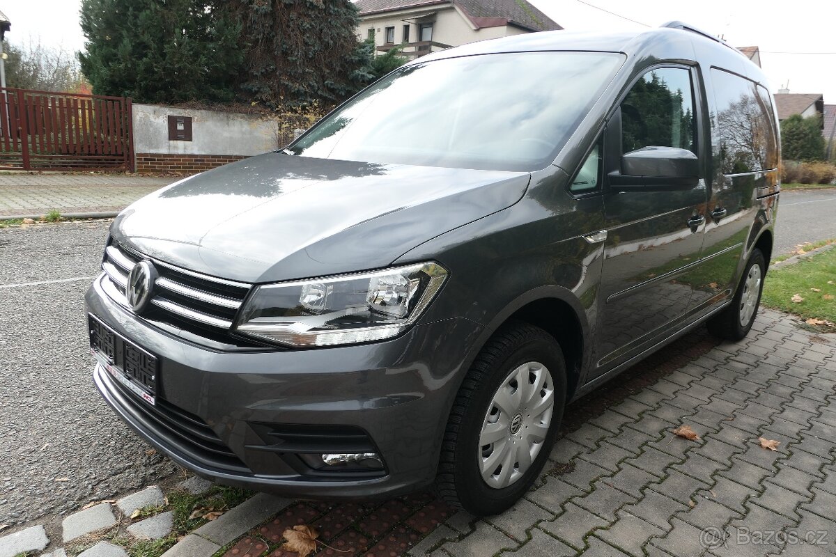 EXKLUZIVNI VW CADDY 2.0TDI,2019,5MIST,POUZE 110TIS.KM-ZARUKA - 2