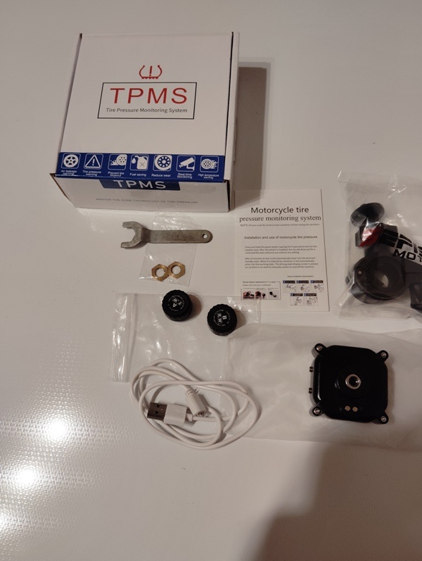 TPMS snímače tlaku v pneumatikách motocyklu/elektrokola - 2