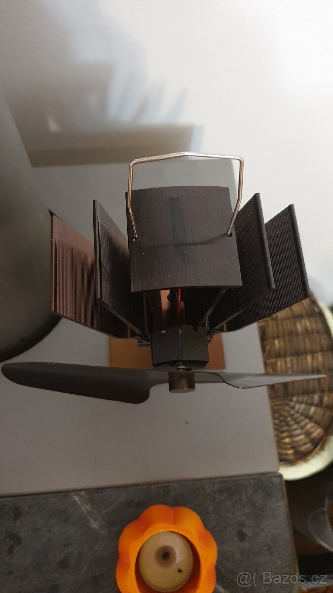 Krbový ventilátor, nový motůrek a peltierův článek - 2