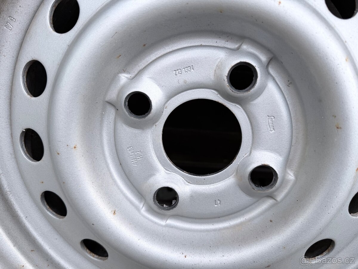 Plechové disky přívěsný vozik - 2