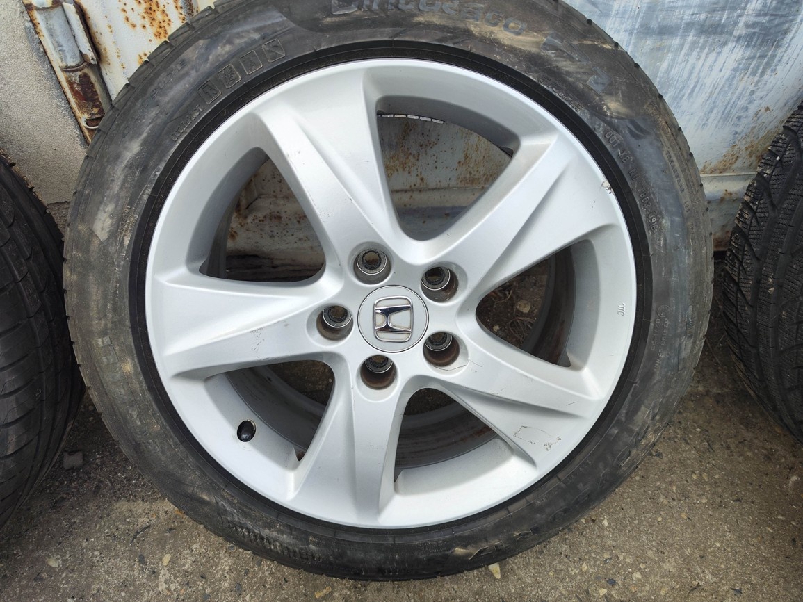 17"letní alu sada 5x114 origo Honda Accord Civic CRV 225/50 - 2