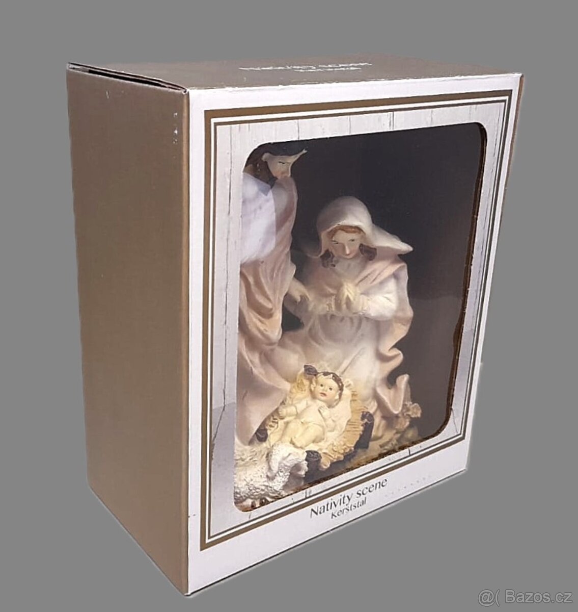 Dekorácia Betlehem - Narodenie Ježiša, 15x7x18 cm - 2