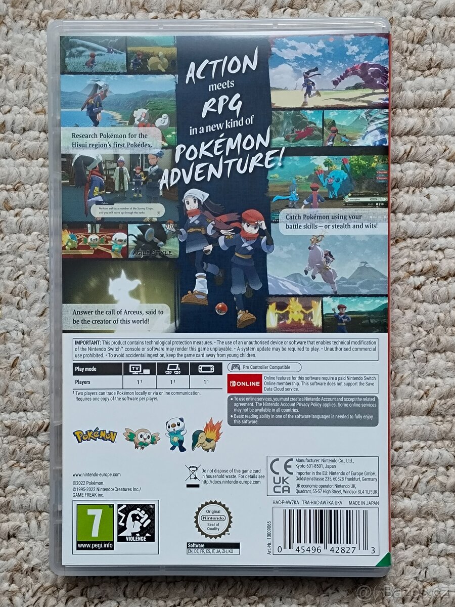Hra Pokémon Legends: Arceus na Nintendo Switch - 2