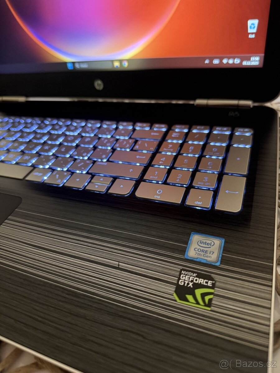 Prodám herní notebook HP Pavilion Gaming 15-bc202nc - 2