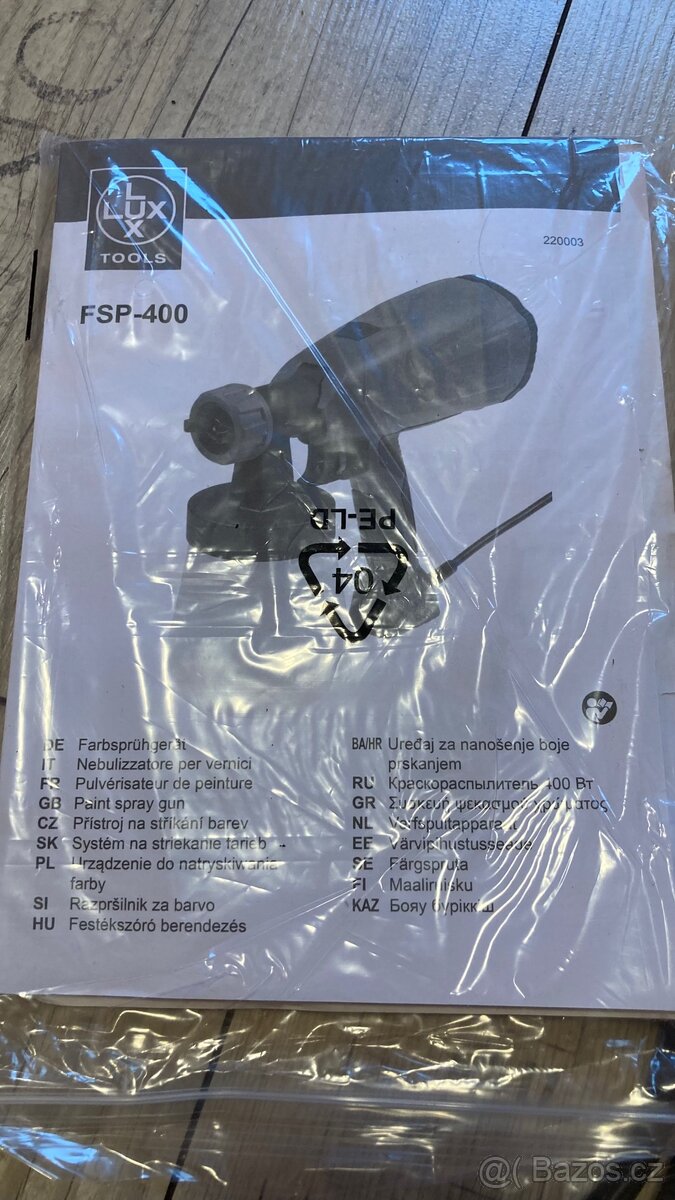 Stříkací pistole LUX tools FSP-400 - 2