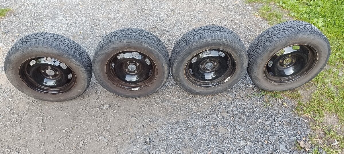 Plechové disky 4x108+gumy - 2