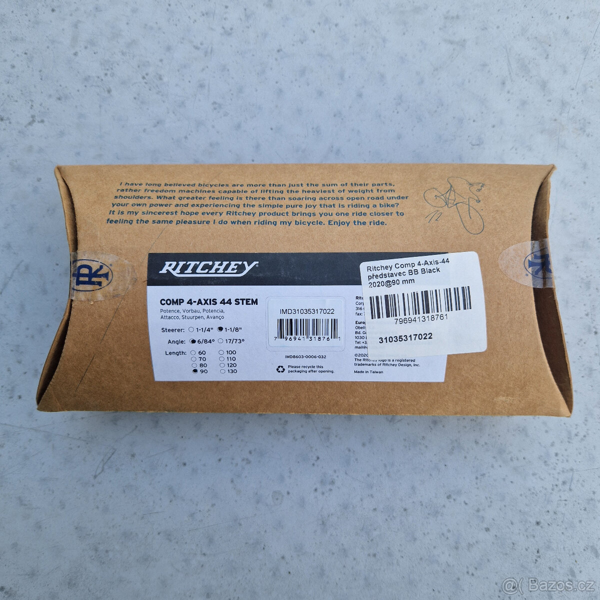 Představec Ritchey Comp 4axis-44 - 2