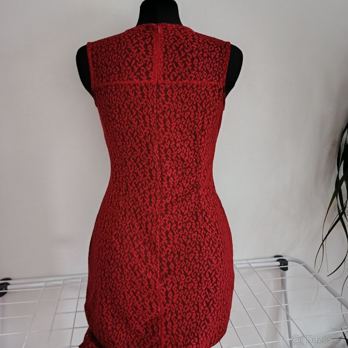 Červené šaty mohito S 36 - 2