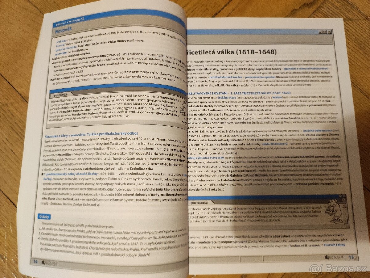 Dějepis II. v kostce - 2