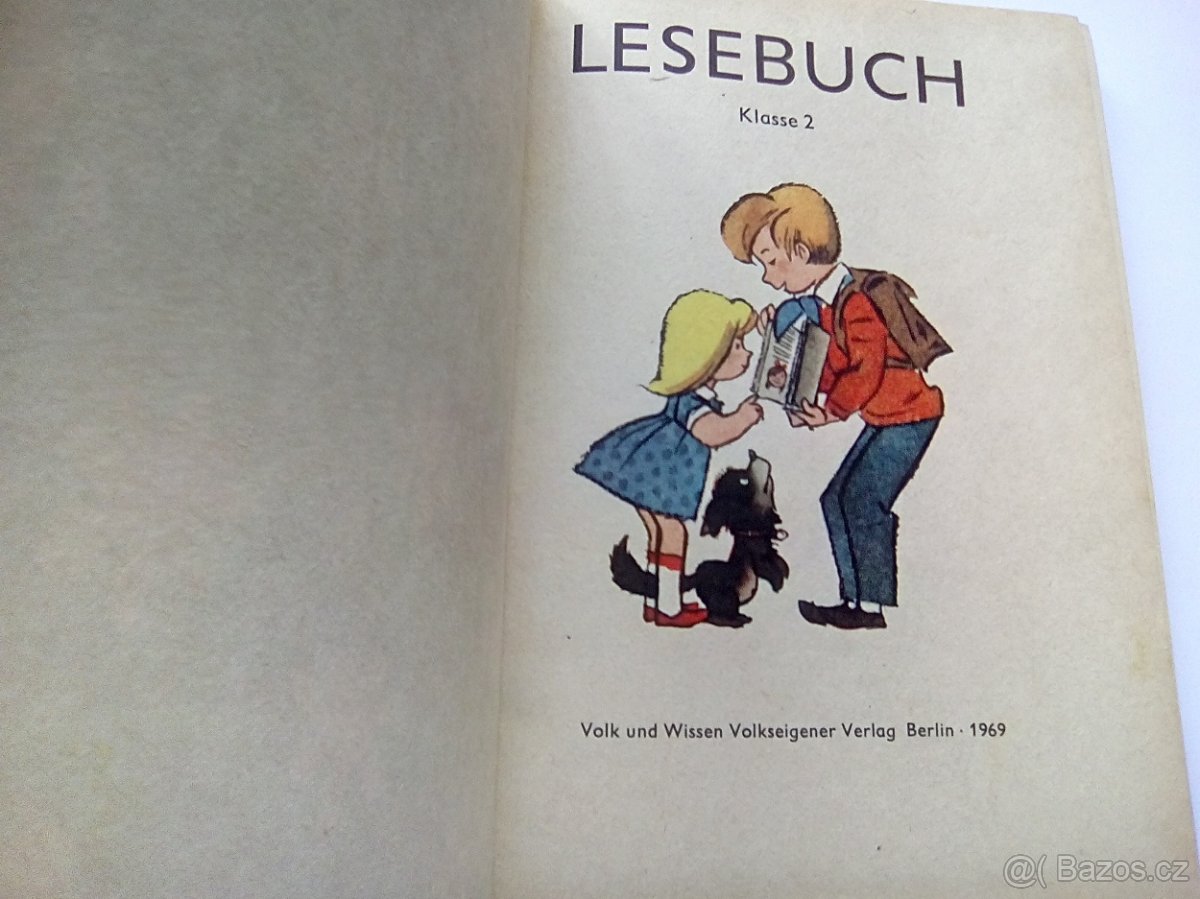 Stará učebnice Němčiny - 2
