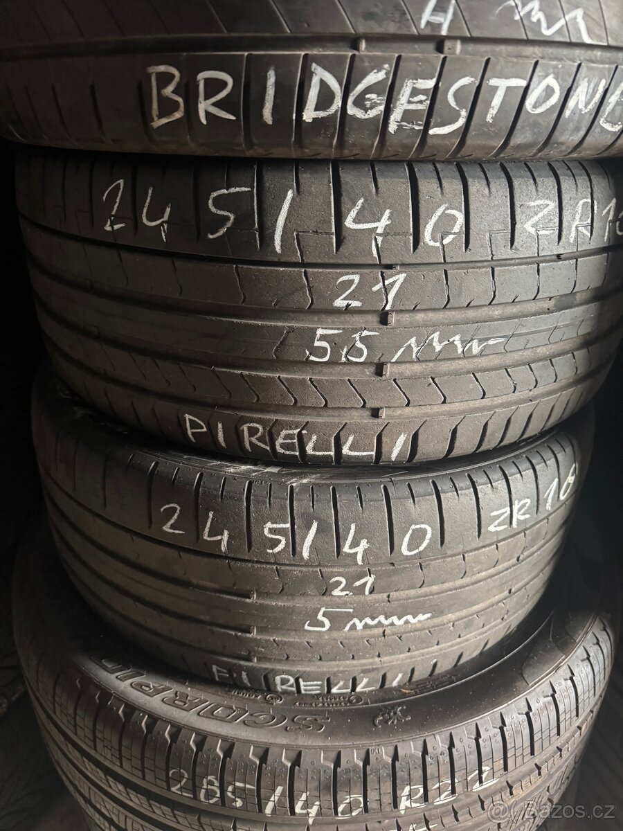 Letní sada pneu 245/40 R18 Pirelli - 2