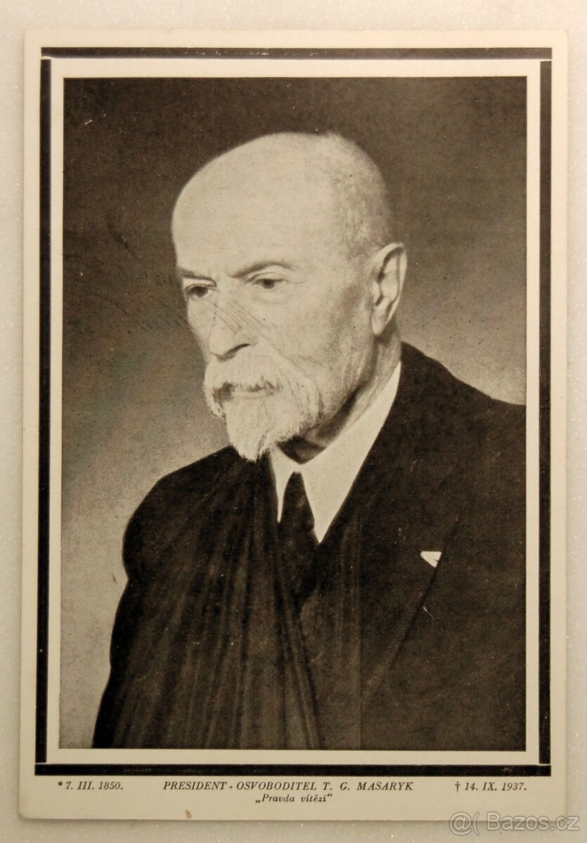 Pohlednice T.G. Masaryka - 2