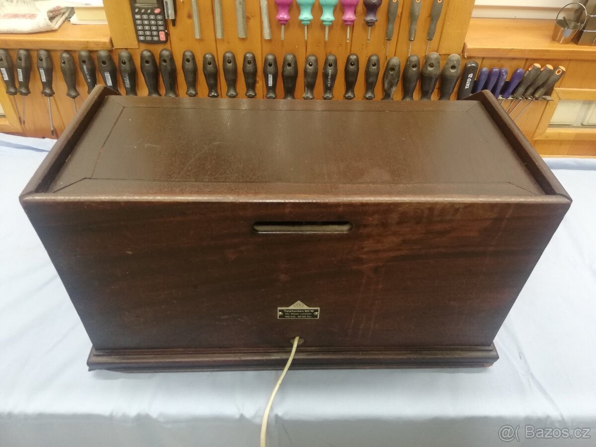 Prodám rádio telefunken 90w - 2